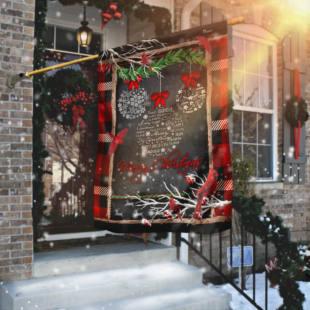 Merry Christmas Flag 2