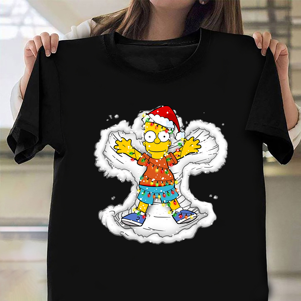 Merry Christmas Homer Simpson Shirt Funny Homer Simpson Xmas T-Shirt Gifts For Friends