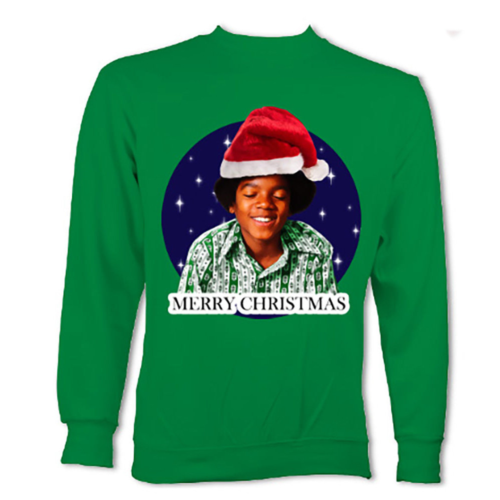 Merry Christmas Michael Jackson Sweatshirt King Of The Pop Apparel Michael Jackson Fans Gift