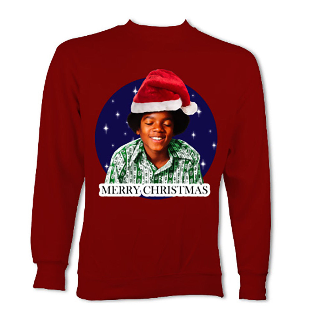 Merry Christmas Michael Jackson Sweatshirt Michael Jackson Tribute Apparel King Of The Pop Fans Gift