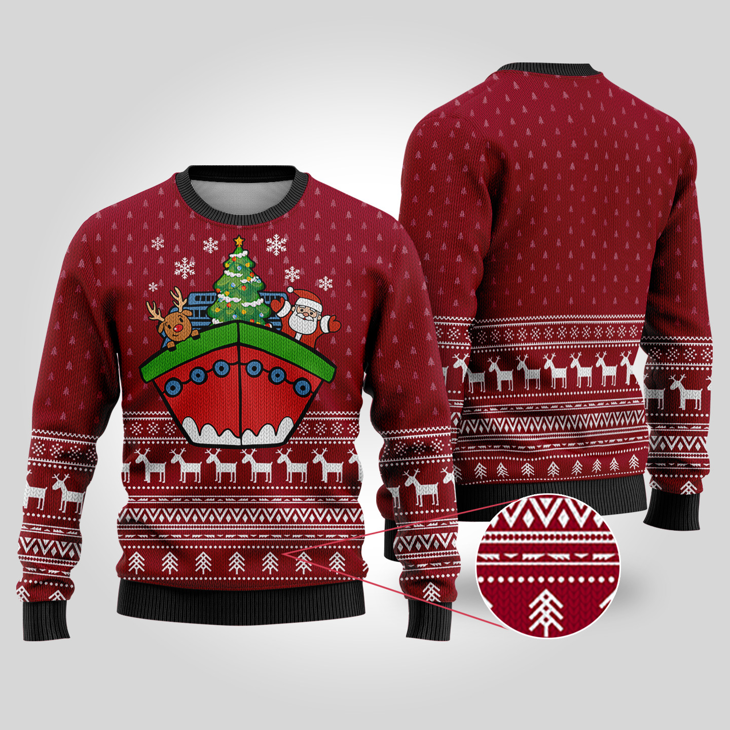 Merry Cruise Cardinal Red Ugly Christmas Sweaters Holiday Gift Merch That Everyone Will Adore