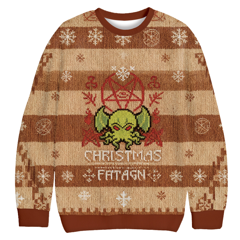 Merry Cthulhu Christmas Ugly Sweatshirt Christmas Gift For Family