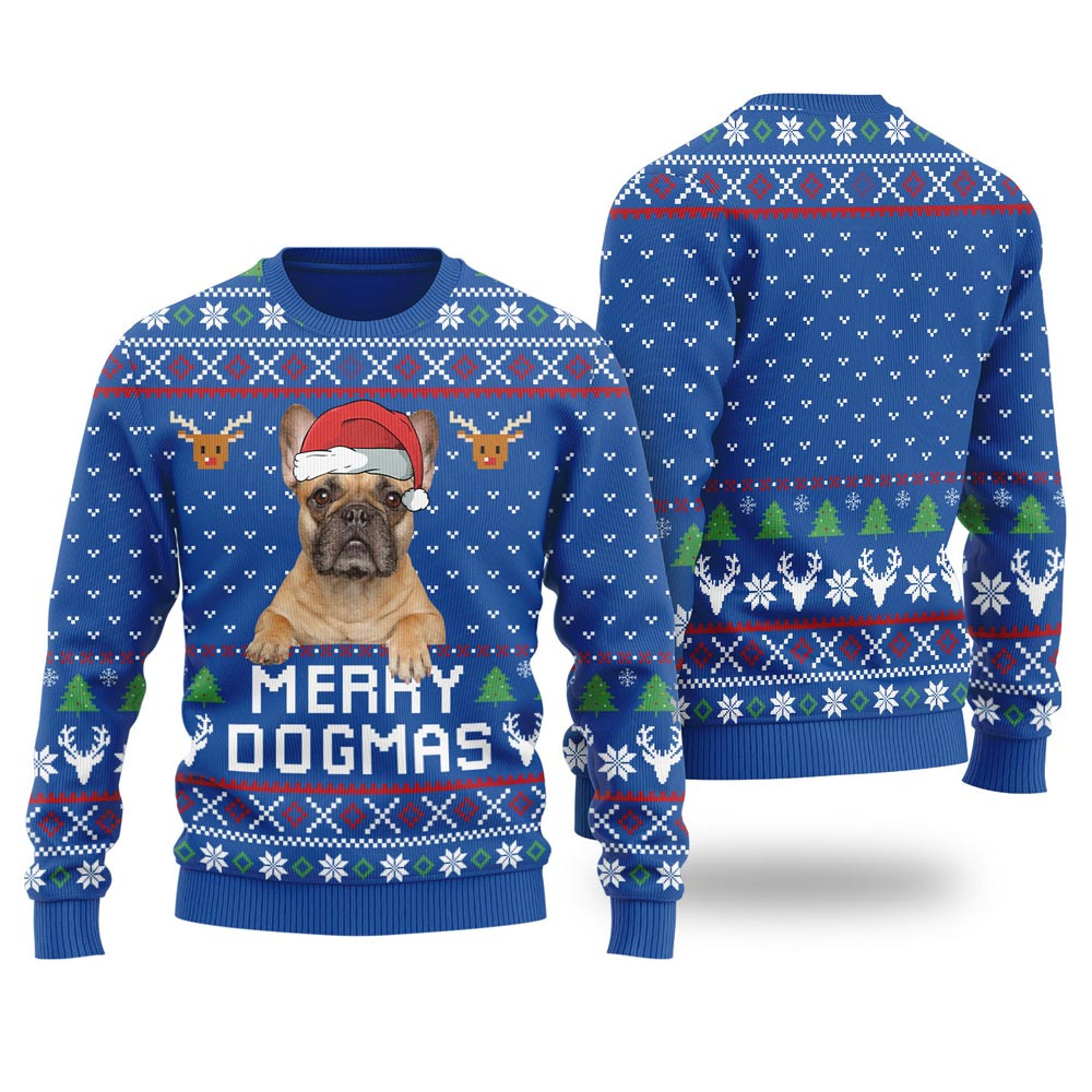 Merry Dogmas Custom Dog Christmas Sweater Royal Family Gifts For Christmas