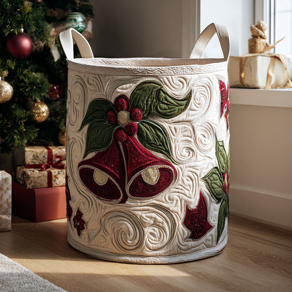 Merry Echo Quilted Laundry Basket Ideal Present For Newlyweds