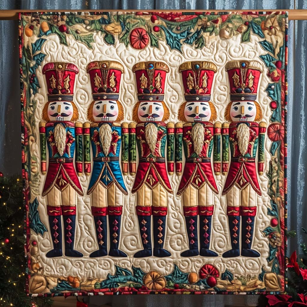 Merry Guardian Quilted Blanket Christmas Ideas For Girlfriend