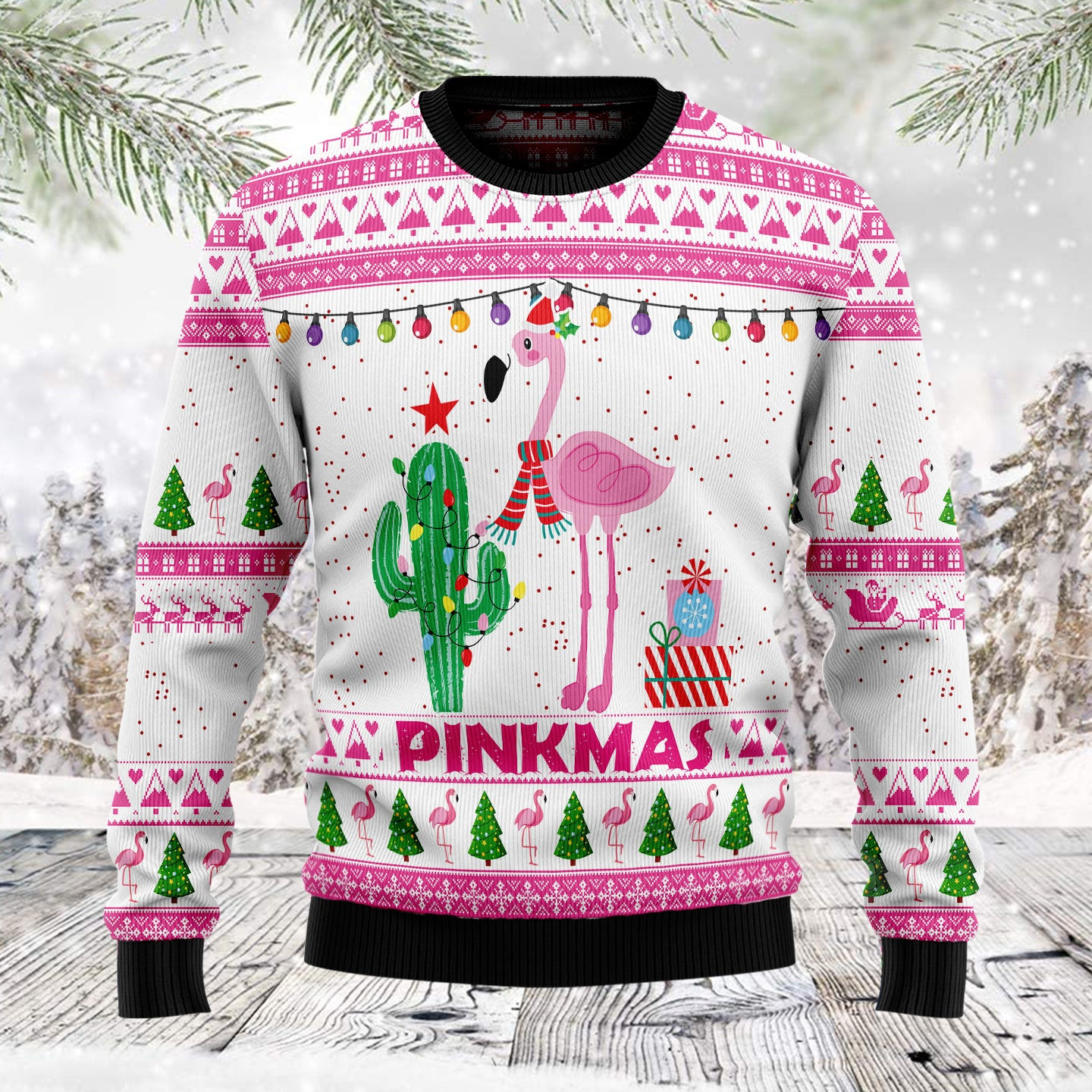 Merry Pinkmas  Ugly Christmas Sweater