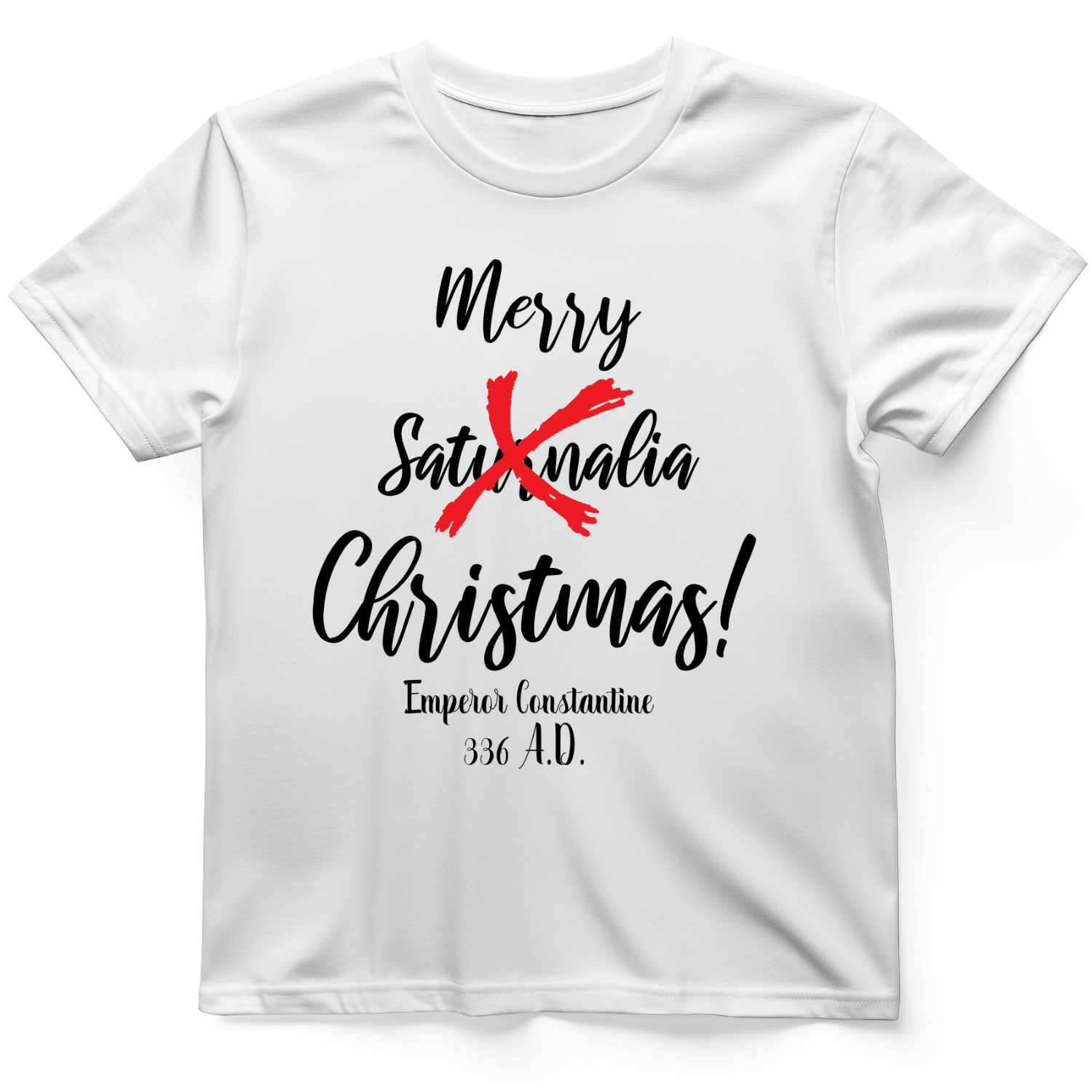 Merry Saturnalia Christmas T-Shirt Emperor Constanline Shirt Gifts For Mother