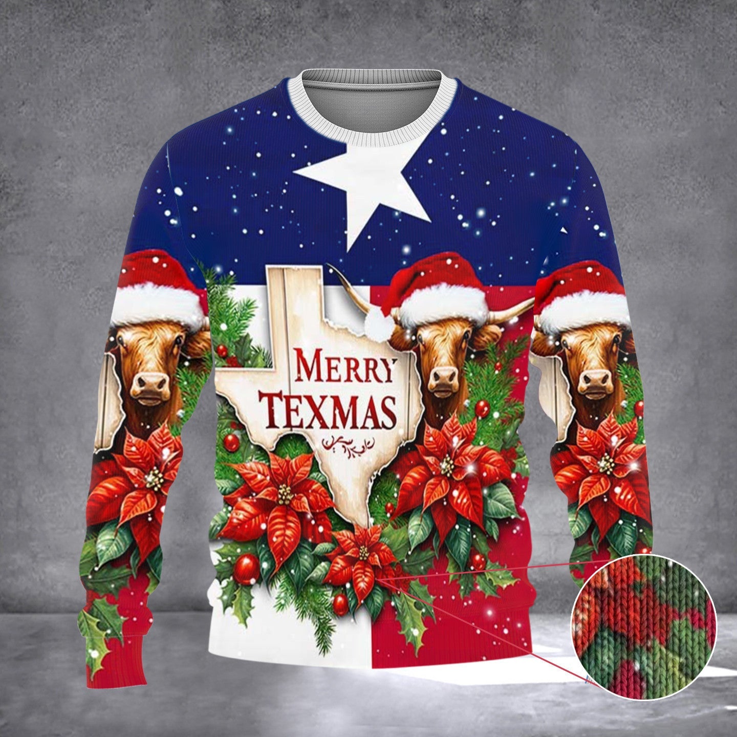 Merry Texmas Longhorns Christmas Texas Sweater Texas Lovers Christmas Sweater Gifts For Texans