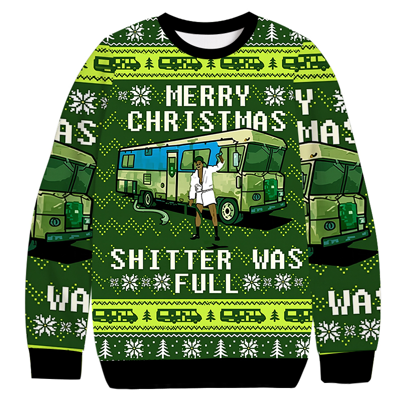 Merry Xmas Shitters Christmas Ugly Sweatshirt Christmas Cozy Winter Wear Gift Ideas Merry Xmas Shitters Christmas Ugly Sweatshirt Christmas Cozy Winter Wear Gift Ideas