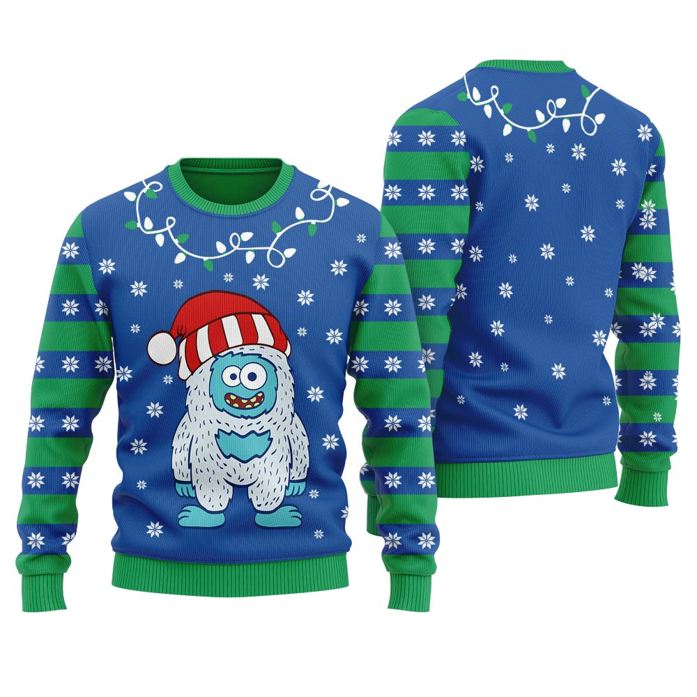 Merry Yeti To Party Christmas Sweater Trending Christmas Merch Gift 2025 Collection