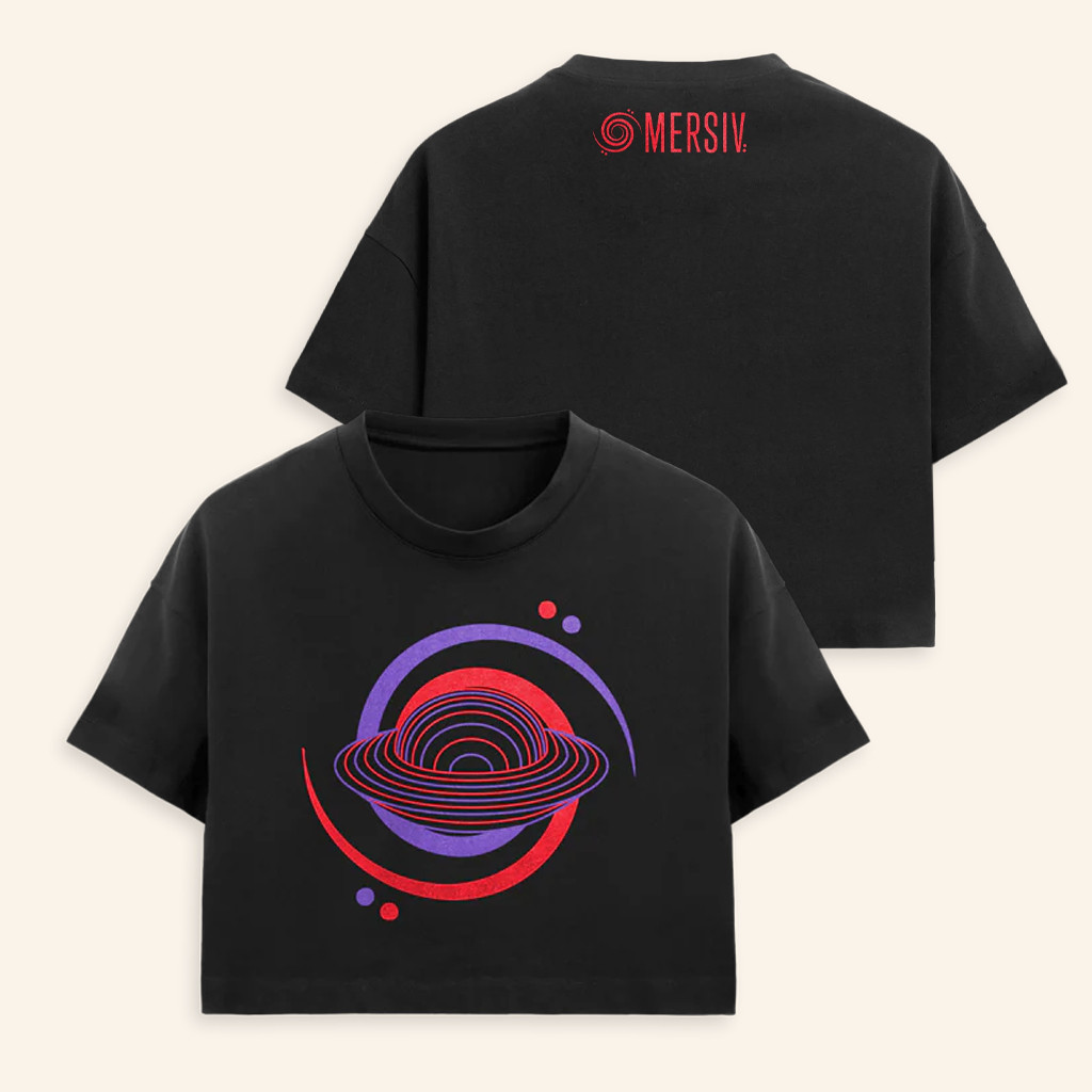 Mersiv Merch Mersiv Meow Wolf Cropped T-Shirt Best Gifts For Sister