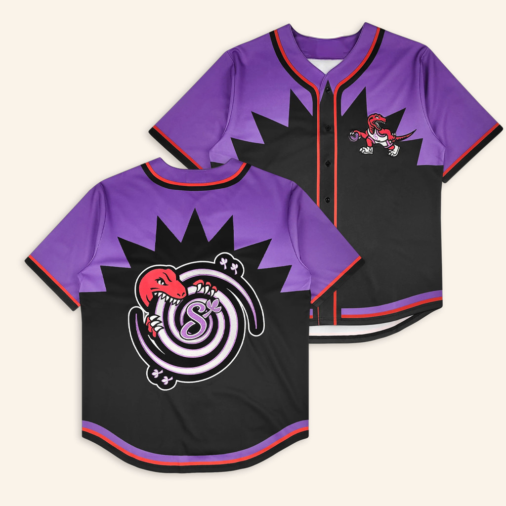 Mersiv Merch Mersiv X Smoakland Raptor Baseball Jersey Gifts For Brother