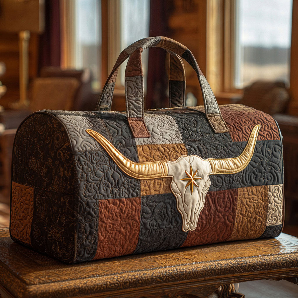 Mesa Heritage Quilted Duffle Bag Southwest Desert Travel Bag Best Gift For Mesa Lovers Camping Outdoor