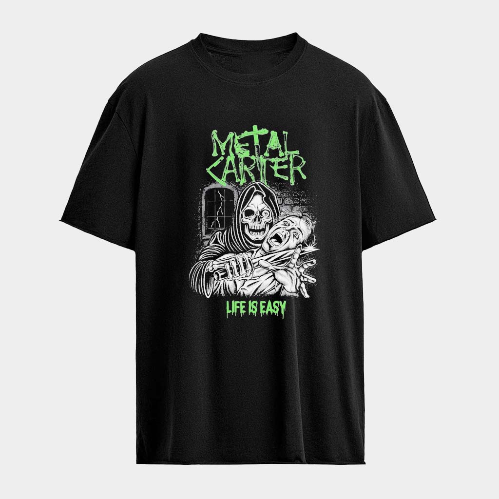 Metal Carter Life Is Easy T-Shirt Metal Carter Merch Gifts For Rapper Fans