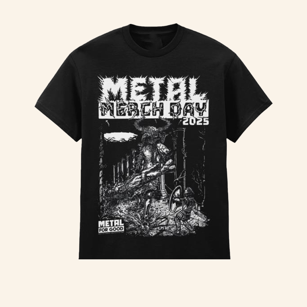 Metal For Good Merch Metal Merch Day 2025 Adult Black T-Shirt Gifts For Dad Metal For Good Merch Metal Merch Day 2025 Adult Black T-Shirt Gifts For Dad