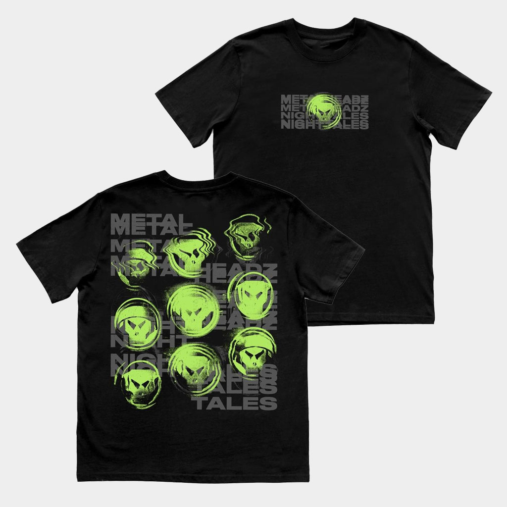Metalheadz Merch Metalheadz Night Tales T-Shirt Cool Gifts For Music Lovers