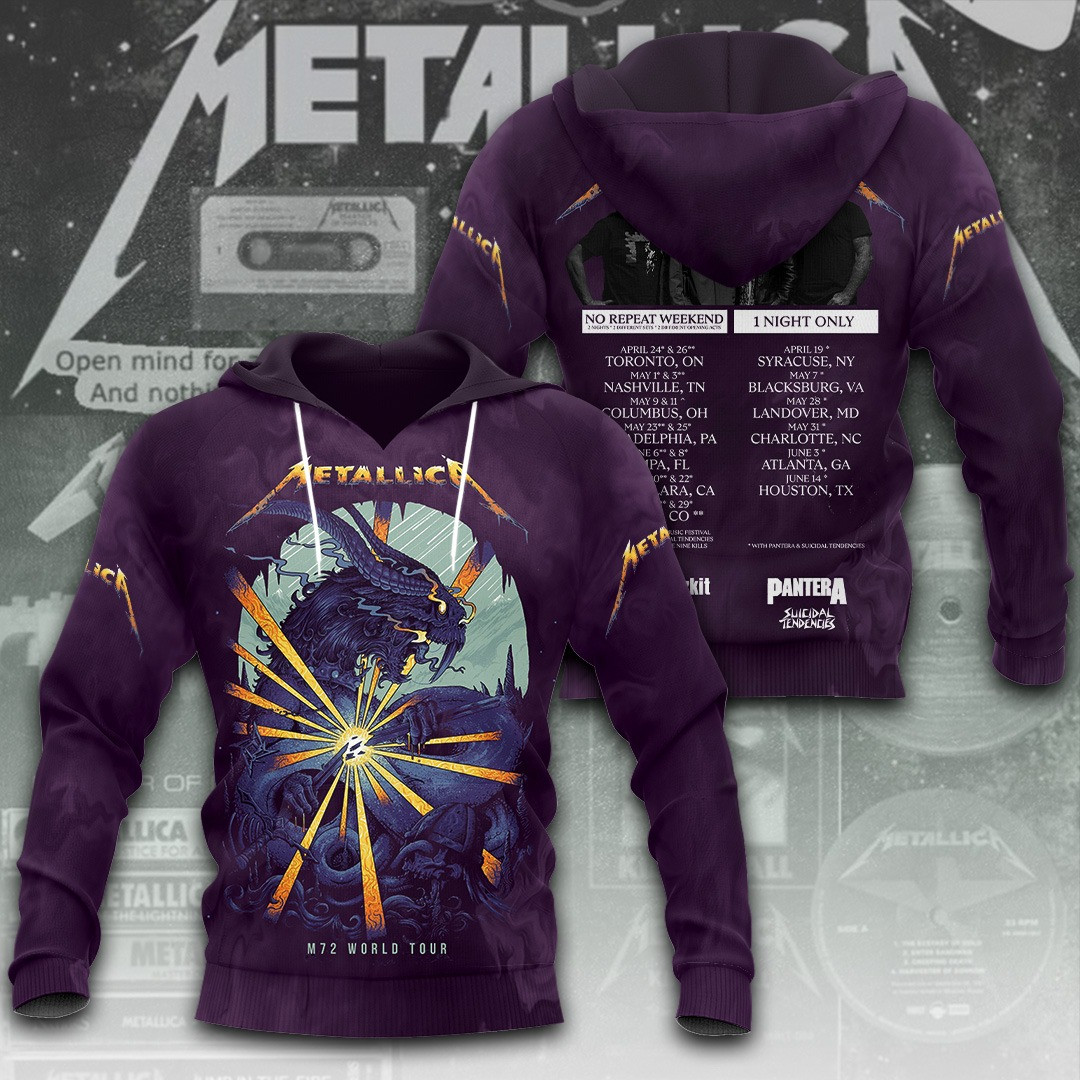 Metallica 2025 26 M72 World Tour I Night Only T-Shirt Cool Gifts For Music Lovers