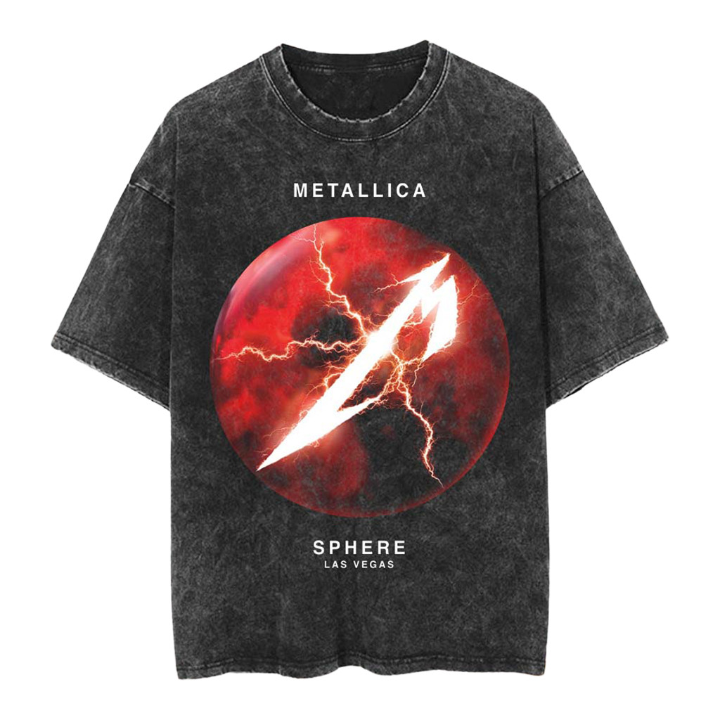 Metallica Life Burns Faster Live At Sphere Las Vegas 2026 On October T-Shirt Metallica Merch