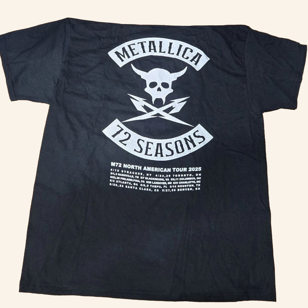 Metallica M72 2025 Tour T-Shirt Fan Apparel Presents For Music Lovers Metallica M72 2025 Tour T-Shirt Fan Apparel Presents For Music Lovers