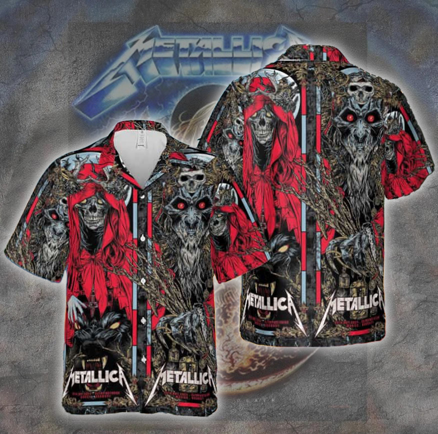 Metallica M72 Munich At Olympiastadion In Munich Germany 2024 Hawaiian Shirt Fans Gifts