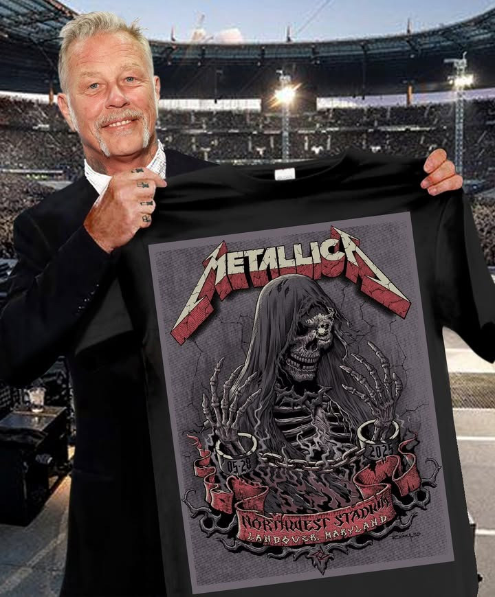 Metallica M72 Northwest Stadium Tour Merch T-Shirt Skull Skeleton Cool Gifts For Fans