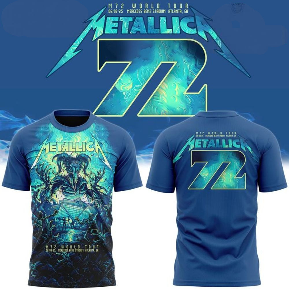 Metallica M72 Tour at Mercedes-Benz Stadium Shirt Cool Gifts For Music Lovers