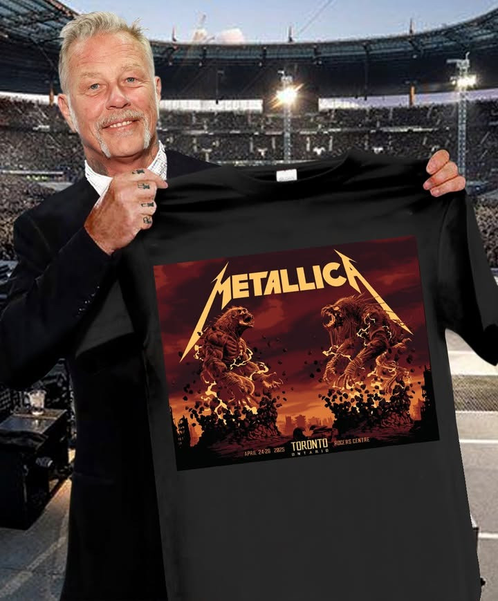 Metallica M72 World Tour 2025 Toronto T-Shirt King Kong Metallica Tour Merch Fan Gifts