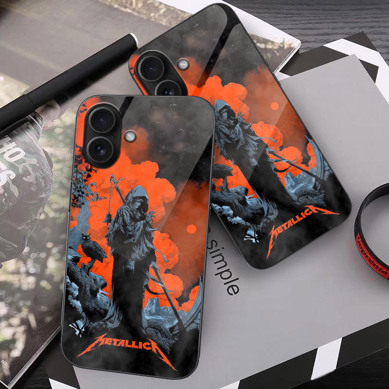 Metallica M72 World Tour Merch Phone Case Gift For Car Travel