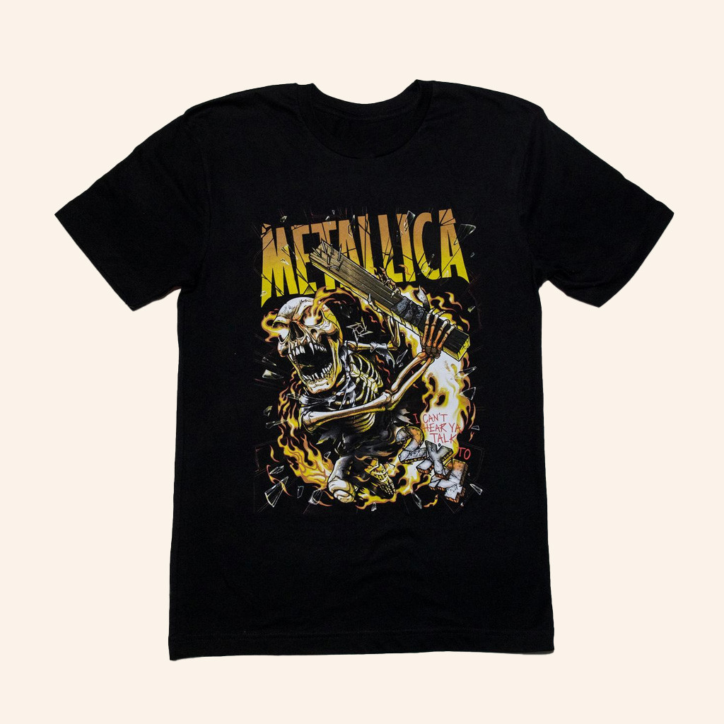 Metallica Merch 2 X 4 Poster Art T-Shirt Christmas Ideas For Husband