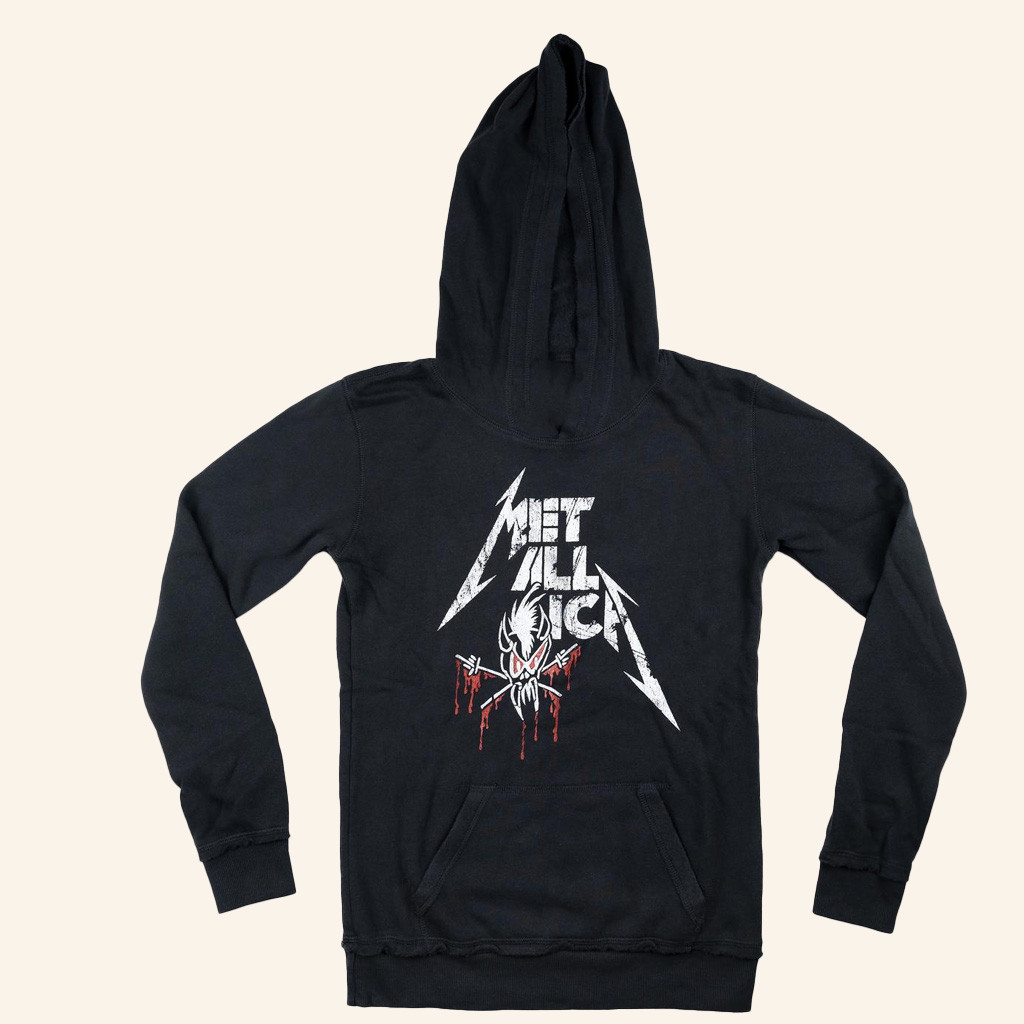 Metallica Merch Bloody Scary Guy Hoodie Christmas Present For Husband Metallica Merch Bloody Scary Guy Hoodie Christmas Present For Husband