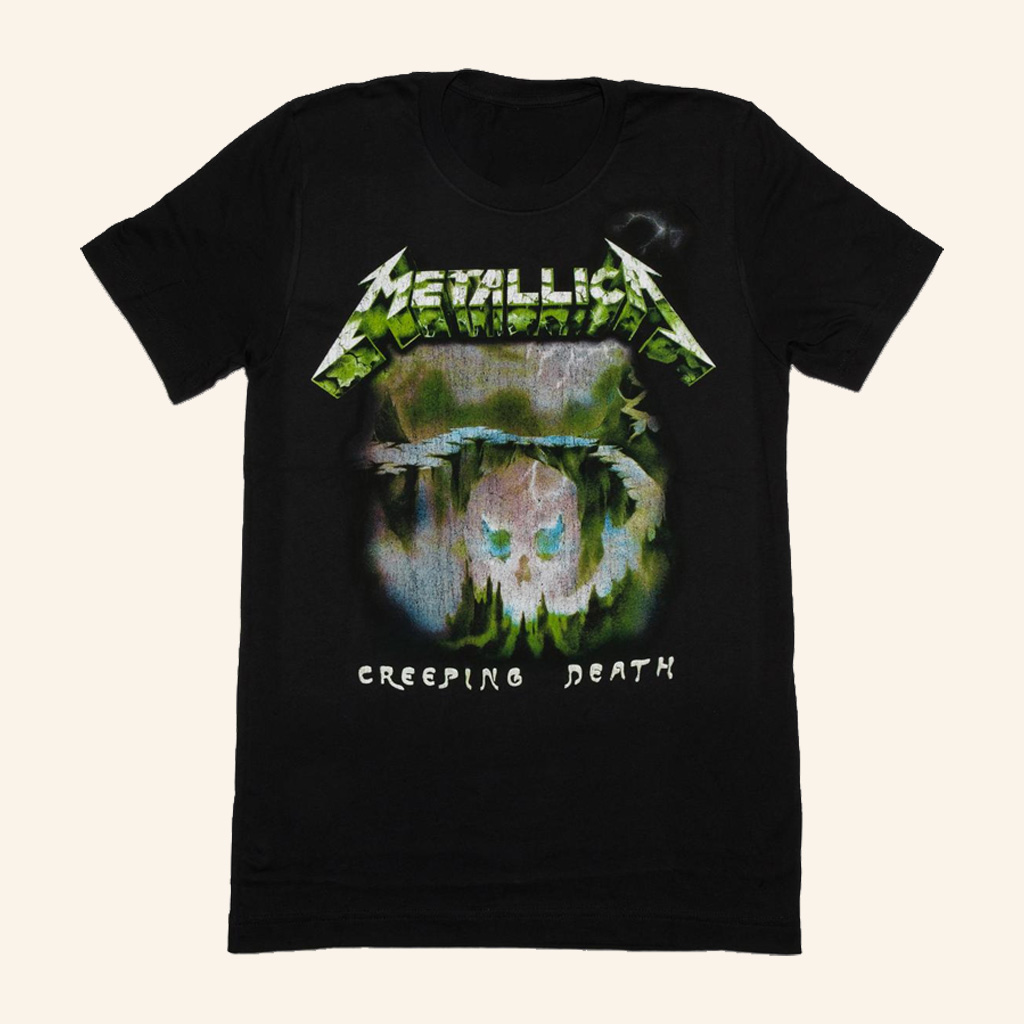 Metallica Merch Creeping Death Vintage T-Shirt Gift Ideas For Music Lovers Metallica Merch Creeping Death Vintage T-Shirt Gift Ideas For Music Lovers