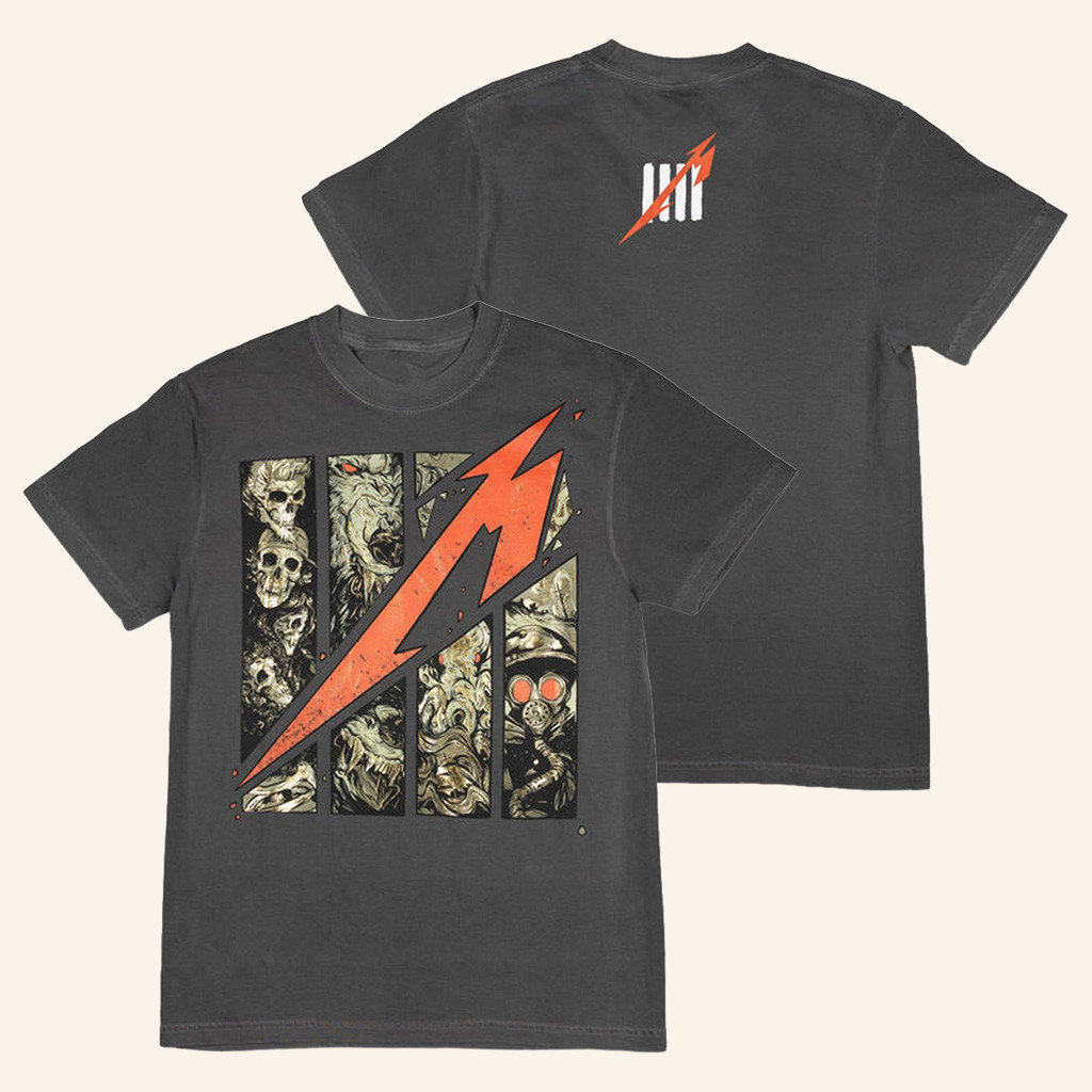 Metallica Merch Fifth Member Poster Art Logo T-Shirt Gifts For Music Lovers Metallica Merch Fifth Member Poster Art Logo T-Shirt Gifts For Music Lovers