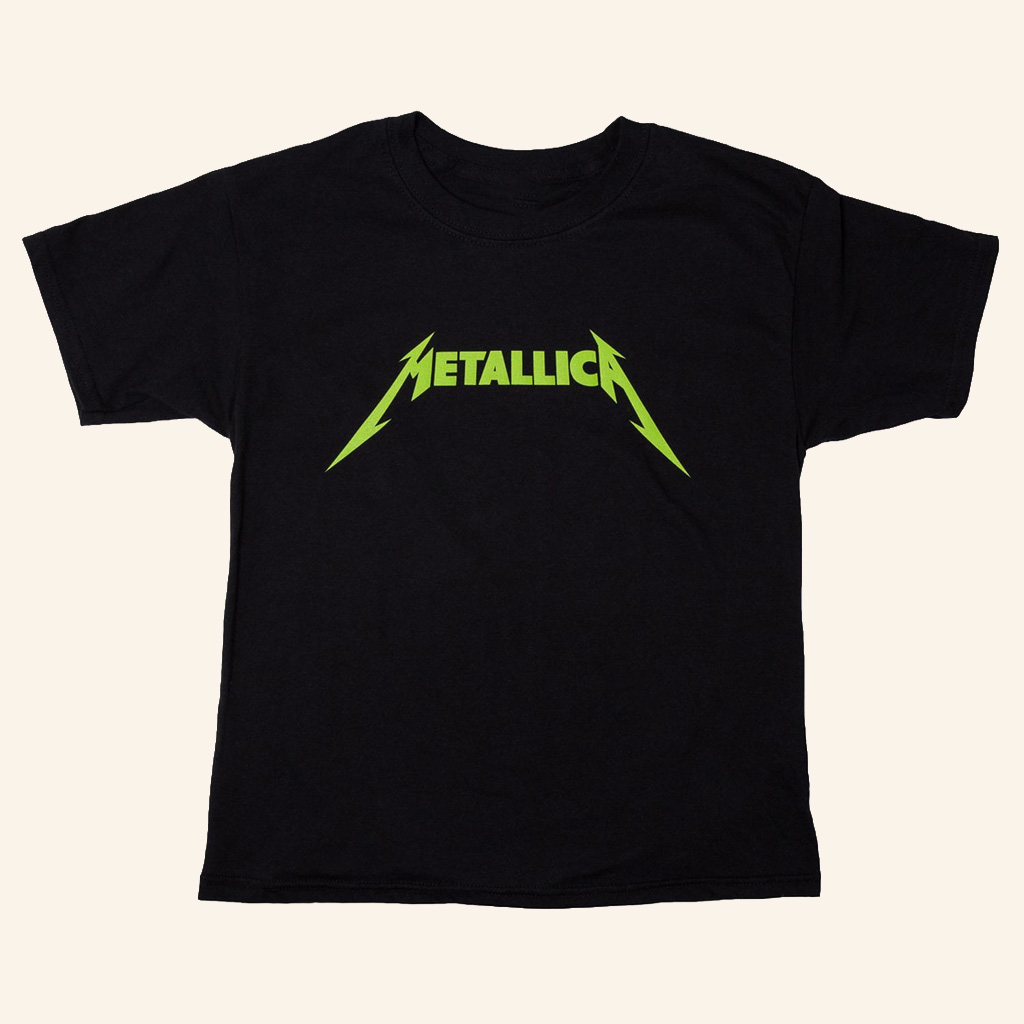 Metallica Merch Green Logo T-Shirt Gifts For Music Lovers Metallica Merch Green Logo T-Shirt Gifts For Music Lovers