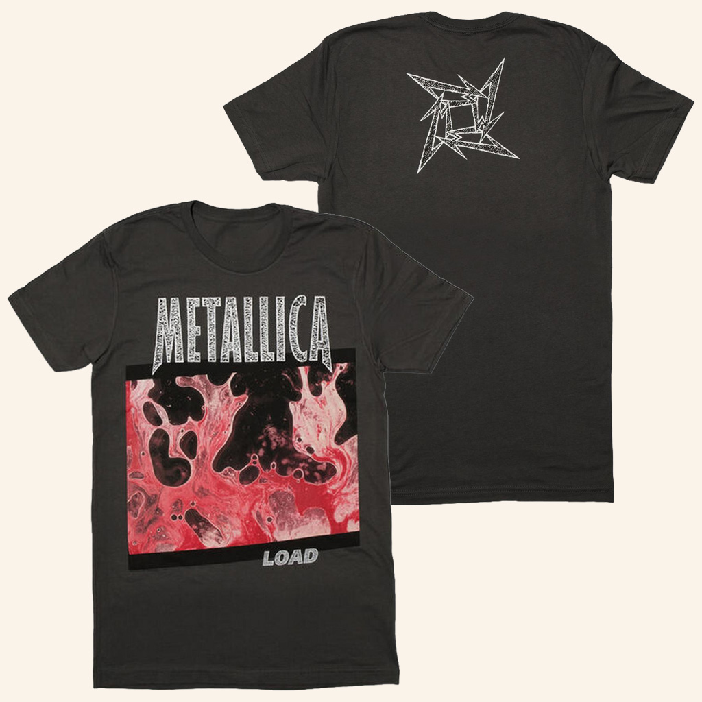 Metallica Merch Load Album Cover T-Shirt Music Lover Gifts For Him Metallica Merch Load Album Cover T-Shirt Music Lover Gifts For Him