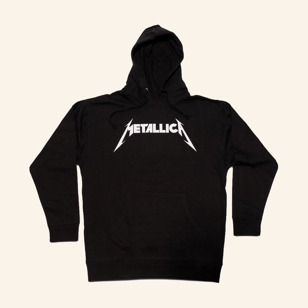 Metallica Merch Logo Black Hoodie Birthday Gifts For Music Lovers Metallica Merch Logo Black Hoodie Birthday Gifts For Music Lovers