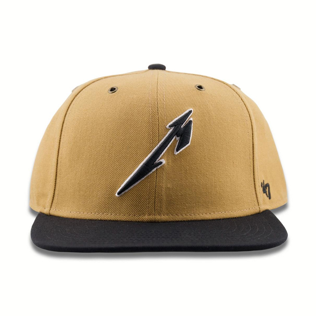 Metallica Merch M Logo Embroidered Snapback Hat Gifts For Music Fans Metallica Merch M Logo Embroidered Snapback Hat Gifts For Music Fans