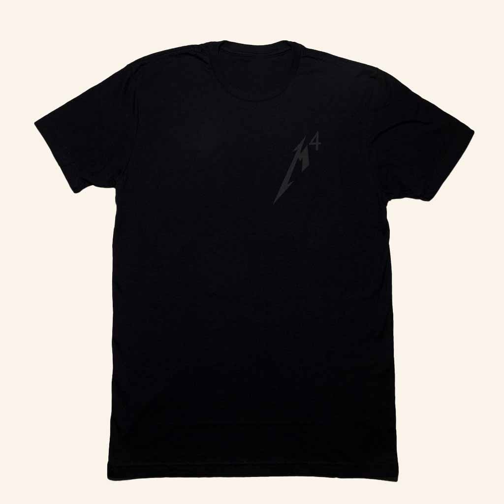 Metallica Merch M4 Logo Tonal T-Shirt Gift Ideas For Music Lovers Metallica Merch M4 Logo Tonal T-Shirt Gift Ideas For Music Lovers