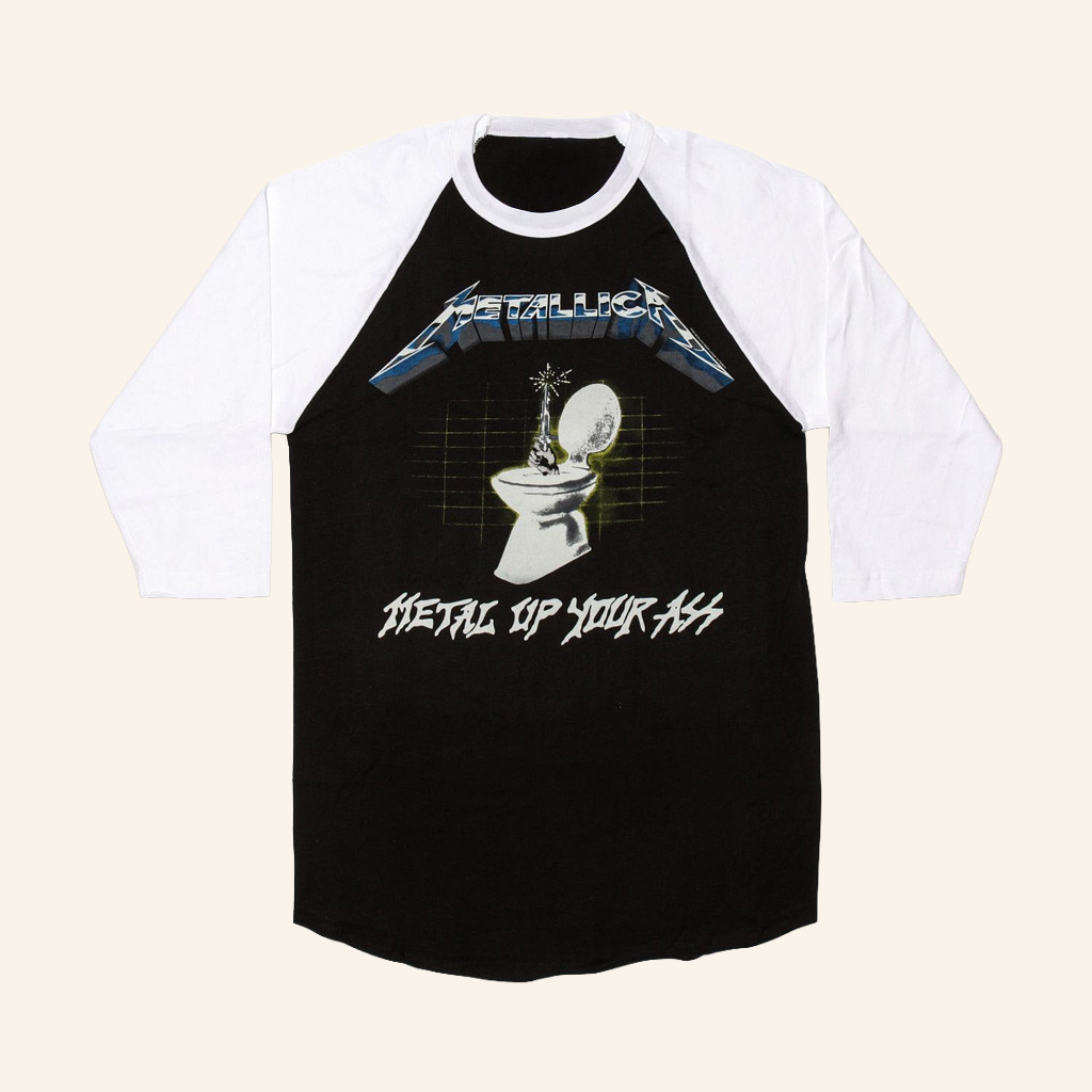 Metallica Merch Metal Up Your Ass Raglan Shirt Gifts For Music Enthusiasts Metallica Merch Metal Up Your Ass Raglan Shirt Gifts For Music Enthusiasts