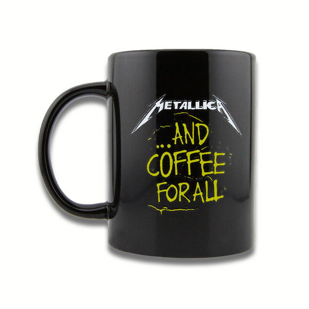 Metallica Merch Metallica And Coffee For All Mug Birthday Gifts For Music Lovers Metallica Merch Metallica And Coffee For All Mug Birthday Gifts For Music Lovers