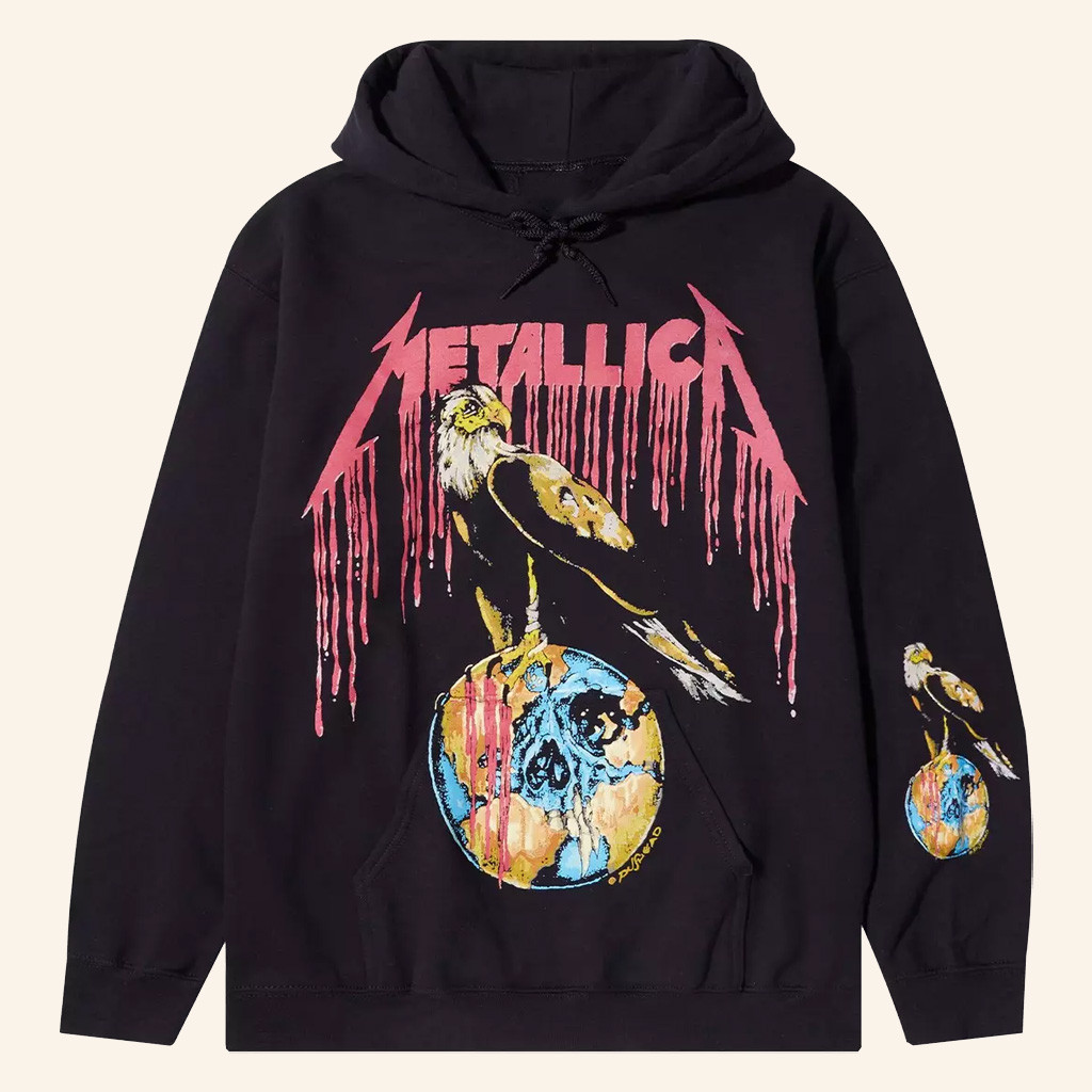 Metallica Merch Metallica Eagle Black Hoodie Gifts For Music Lovers Metallica Merch Metallica Eagle Black Hoodie Gifts For Music Lovers