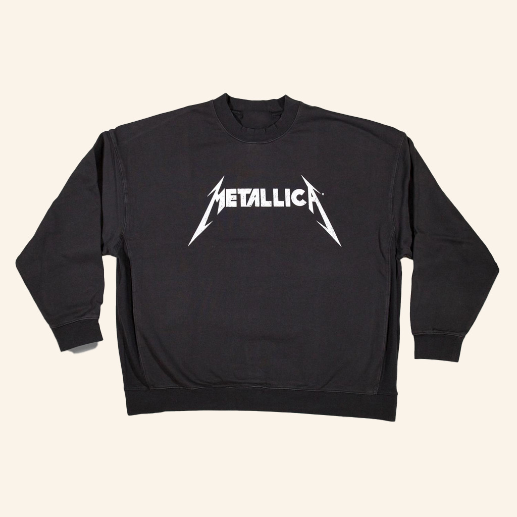 Metallica Merch Metallica Logo Sweatshirt Gift Ideas For Music Lovers