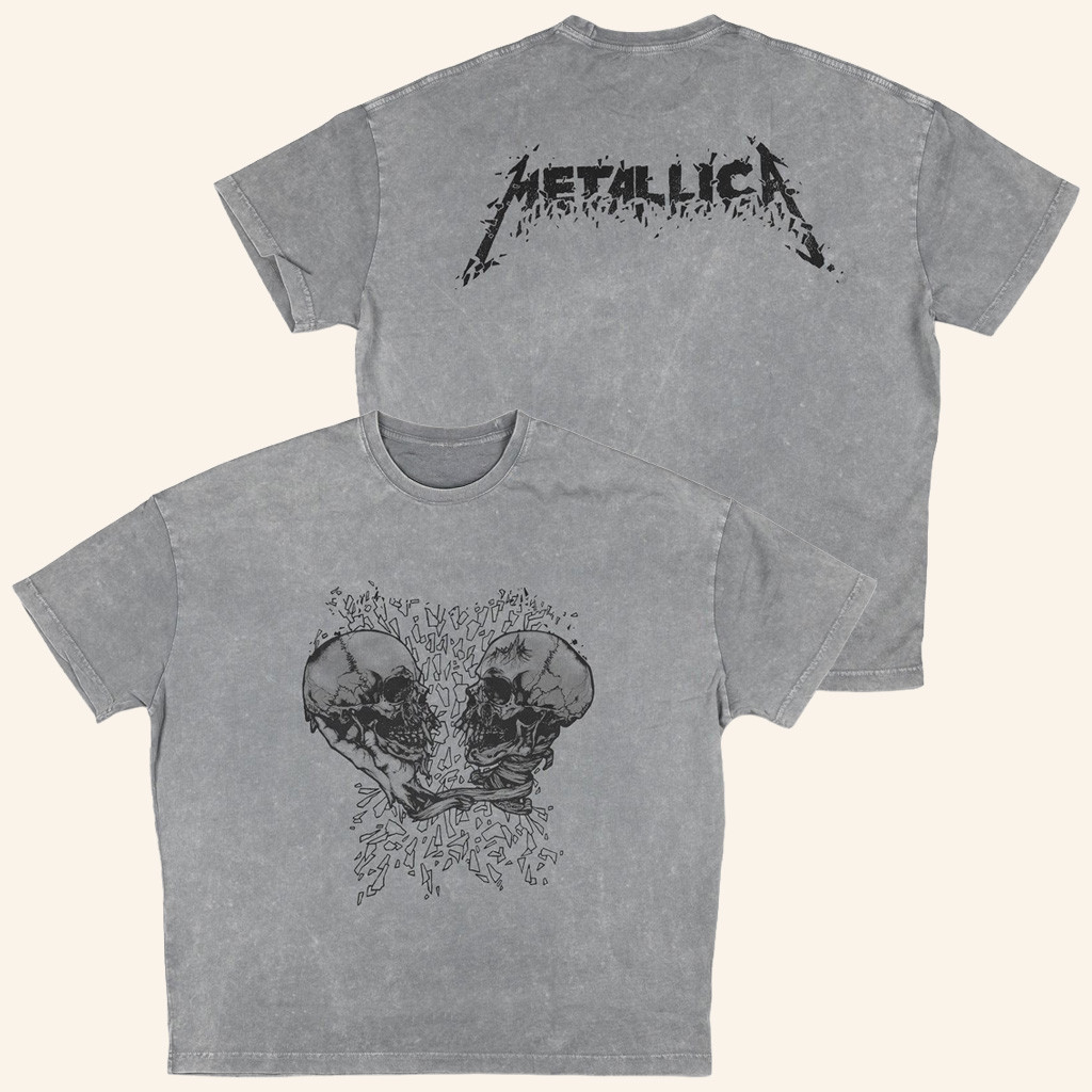 Metallica Merch Sad But True Wash T-Shirt Birthday Gifts For Music Lovers Metallica Merch Sad But True Wash T-Shirt Birthday Gifts For Music Lovers