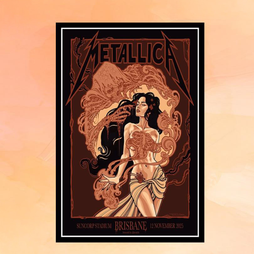 Metallica Merch Suncorp Stadium November 12 2025 Concert Poster Wall Art Decor Gifts For Fans Metallica Merch Suncorp Stadium November 12 2025 Concert Poster Wall Art Decor Gifts For Fans