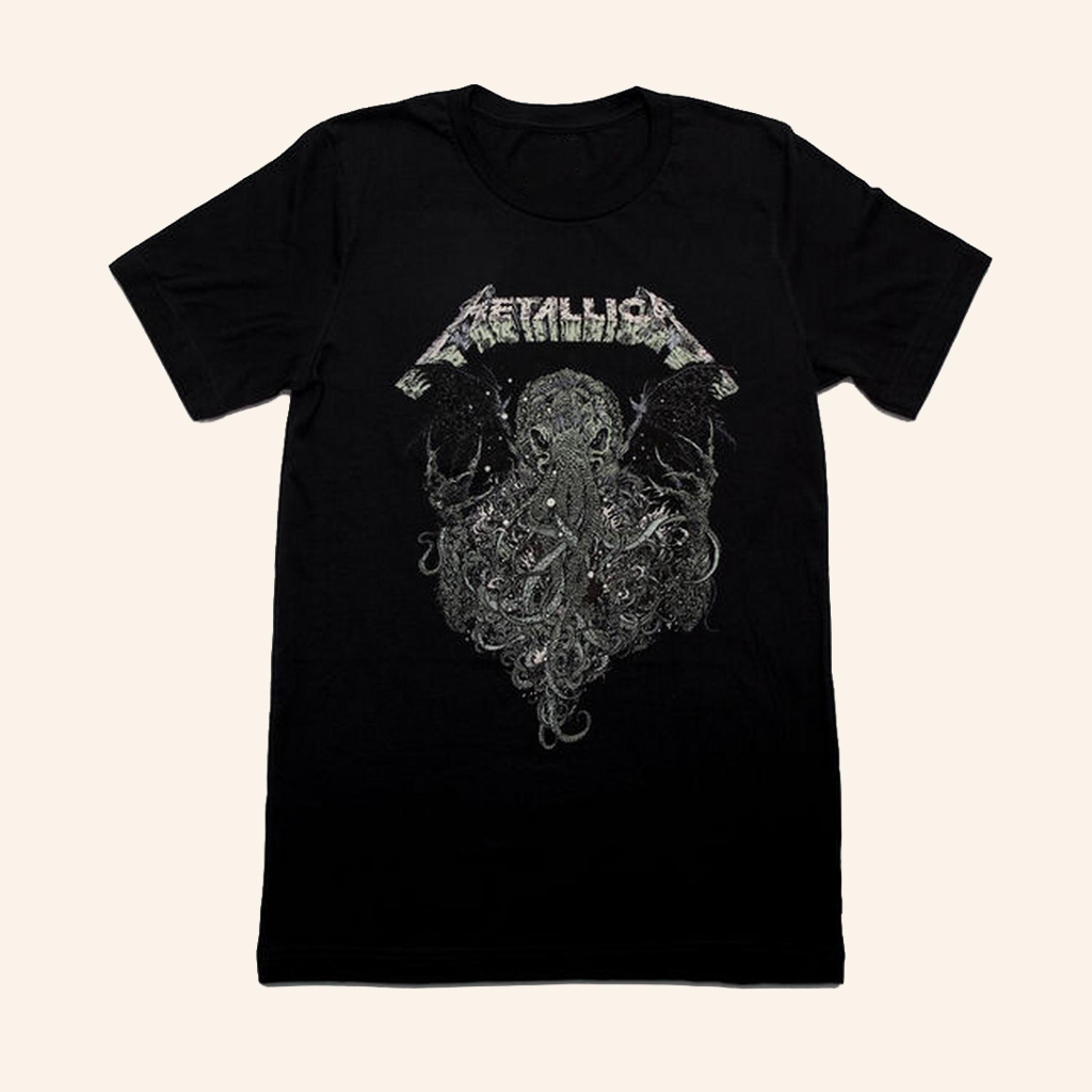 Metallica Merch The Call Of Ktulu T-Shirt Music Gift Ideas For Guys