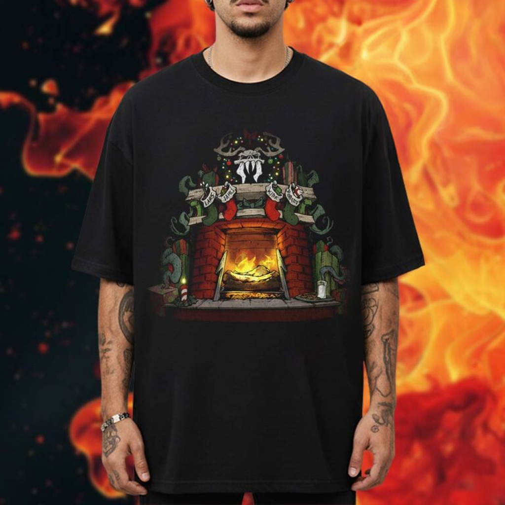 Metallica Merch The Four Horsemen Hearth T-Shirt Christmas Gifts For Music Lovers