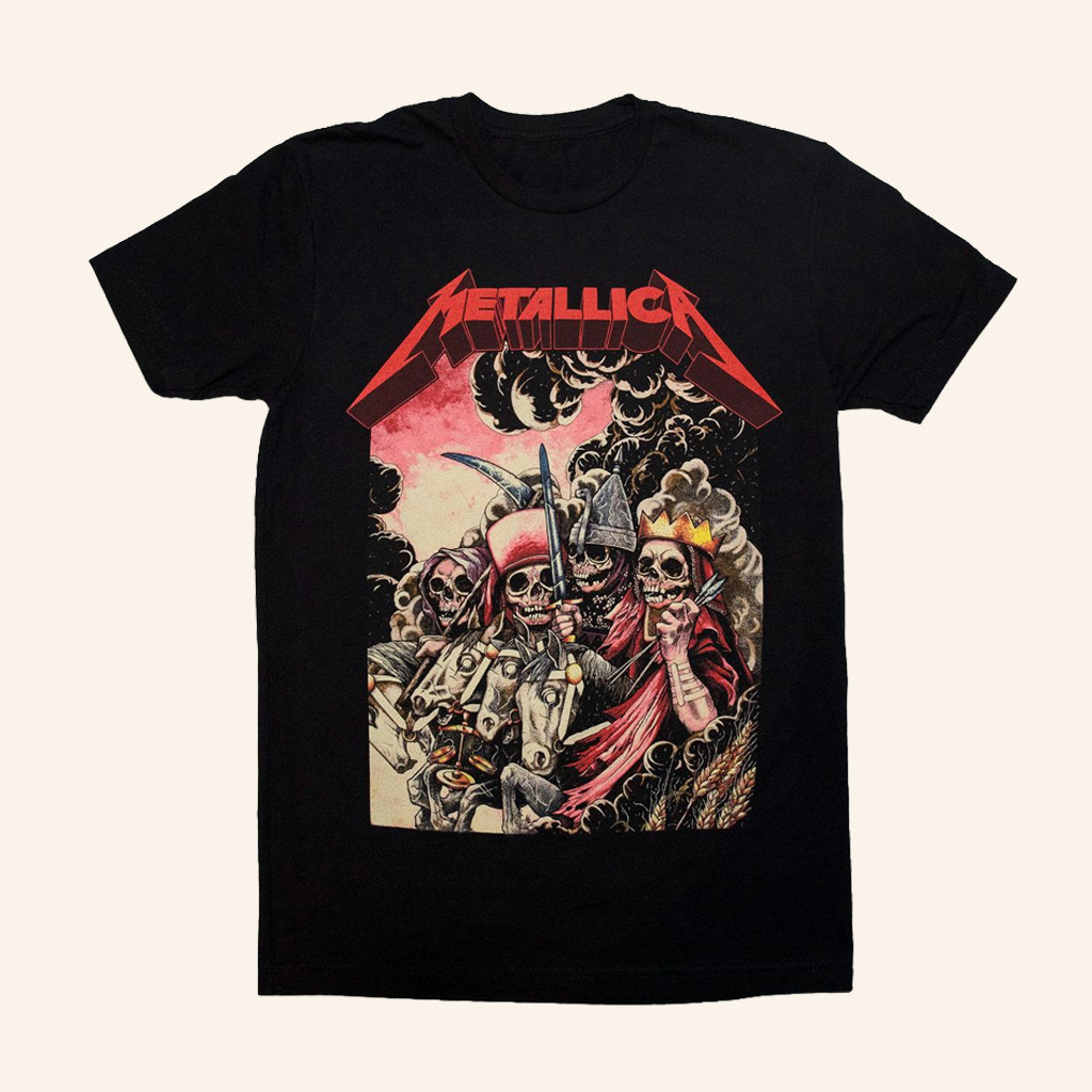 Metallica Merch The Four Horsemen T-Shirt Gift Ideas For Music Lovers Metallica Merch The Four Horsemen T-Shirt Gift Ideas For Music Lovers