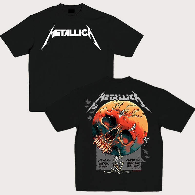 Metallica Skull T-Shirt Best Gifts For Music Lovers