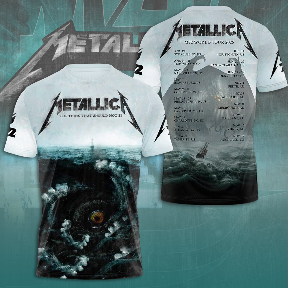 Metallica The Thing That Should Not Be T-Shirt Music Gift Ideas For Guys