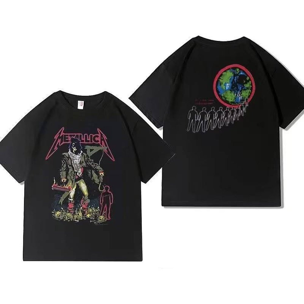 Metallica The Unforgiven Vintage 90s Band Graphic T-Shirt Best Gift For Music Fans