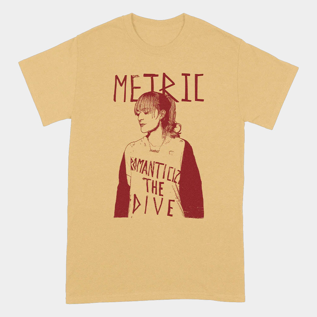 Metric Merch Romanticize The Dive T-Shirt Birthday Gift For Wife Metric Merch Romanticize The Dive T-Shirt Birthday Gift For Wife